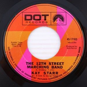 Kay Starr – The 12th Street Marching Band / Something Happened 45 rpm 7" Record